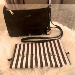 Henri Bendel black crossbody/clutch purse